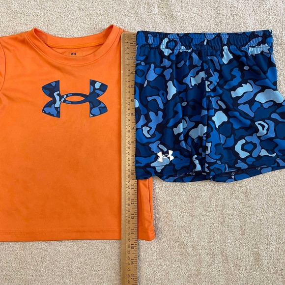 Nike & Under Armour 2 Pack Toddler Boys 24M Activewear Set Jacket Shirt Shorts - Picture 13 of 16